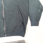 Vintage 90's Polo Ralph Lauren Zip Plaid Lined Hoodie Sweatshirt