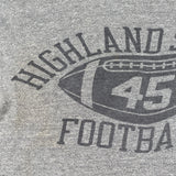 Vintage 70's Champion Blue Bar Highland Springs Football T-Shirt