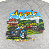 Modern 2006 Harley Davidson Apple T-Shirt