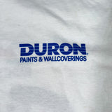 Vintage 90s Duron Paints & Wallcoverings Logo White T-Shirt