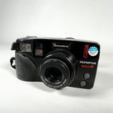 Vintage 1992 Olympus SuperZoom 3000 DLX 35mm Film Camera