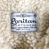 Vintage 80's Raritan Sportswear Sherpa Lined Denim Jacket