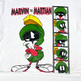 Vintage 90's Marvin the Martian Thrashed Cropped T-Shirt