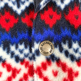 Vintage 90's Polo Winter Pattern Quarter Snap Fleece Sweatshirt