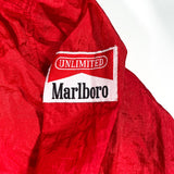 Vintage 90's Marlboro Red Packable Anorak Windbreaker Jacket