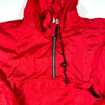Vintage 90's Marlboro Red Packable Anorak Windbreaker Jacket