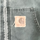 Vintage 1999 Carhartt J06 HTG Hunter Green Active Work Jacket