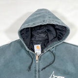 Vintage 1999 Carhartt J06 HTG Hunter Green Active Work Jacket