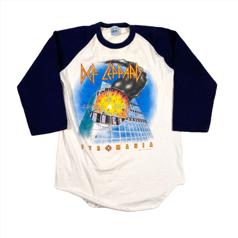 Vintage 1983 Def Leppard Pyromania Tour Band T-Shirt
