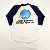 Vintage 1982 John Denver World Tour Band T-Shirt