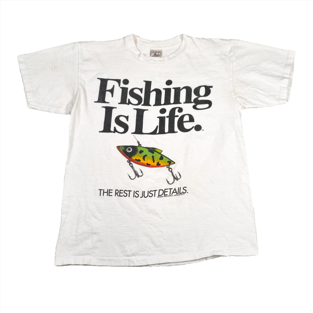 Polo by Ralph Lauren, Shirts, Vintage Polo Ralph Lauren Fishing Bait Fly  Hook Shirt Mens Xl All Over Aop