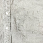 Vintage 90's Brooks Brothers Olive Linen Button-Up Shirt