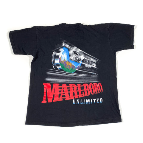 Vintage 90's Marlboro Train Pocket T-Shirt