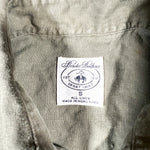 Vintage 90's Brooks Brothers Olive Linen Button-Up Shirt