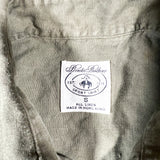 Vintage 90's Brooks Brothers Olive Linen Button-Up Shirt