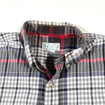 Vintage 90's Izod Plaid Flannel Button-Up Shirt