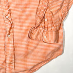 Vintage 80’s Ralph Lauren Blaire Orange Gingham Shirt