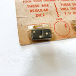 Vintage 50's Galloping Dice Novelty Toy