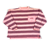 Vintage 80's Sedan by Blox Striped Boxy Longsleeve T-Shirt