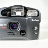 Vintage 90s Canon Sure Shot Owl Marlboro 35mm Film Camera