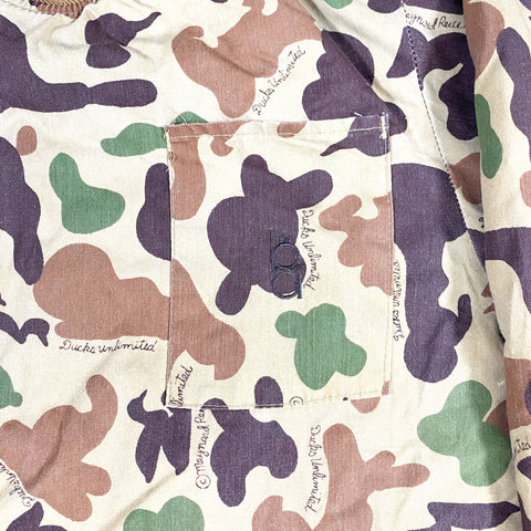 Bob Allen Veste Homme XL Camouflage Canards Illimité Chasse Tir Vintage Bob Allen Veste Homme XL Camouflage Canards Illimité Chasse Tir Vintage