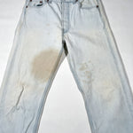 Vintage 1994 Levi’s 501 Light Wash Distressed Denim Jeans