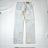 Vintage 1994 Levi’s 501 Light Wash Distressed Denim Jeans