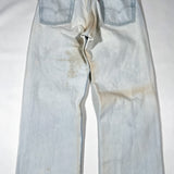 Vintage 1994 Levi’s 501 Light Wash Distressed Denim Jeans