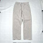Vintage Y2K Calvin Klein Beige Corduroy Straight Leg Jeans
