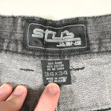 Vintage Y2K Stub Jeans $100 Bill Print Denim Jeans