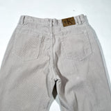 Vintage Y2K Calvin Klein Beige Corduroy Straight Leg Jeans
