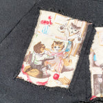 Vintage 80's Cat Collage Crewneck Sweatshirt