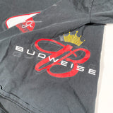 Vintage 90's Dale Earnhardt Jr. NASCAR Budweiser Longsleeve T-Shirt