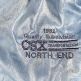 Vintage 1992 CSX North End Members Only Style Jacket