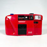 Vintage 90's Rokinon SK-102 Red 35mm Film Camera