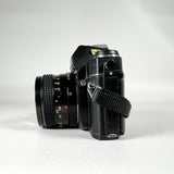 Vintage Konica Autoreflex TC 50mm f/1.7 35mm Film Camera
