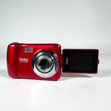 Modern 2011 Vivitar ViviCam X014N Red Digital Camera