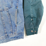 Vintage 90's Urban Equipment Denim Two Tone Jacket