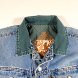 Vintage 90's Urban Equipment Denim Two Tone Jacket