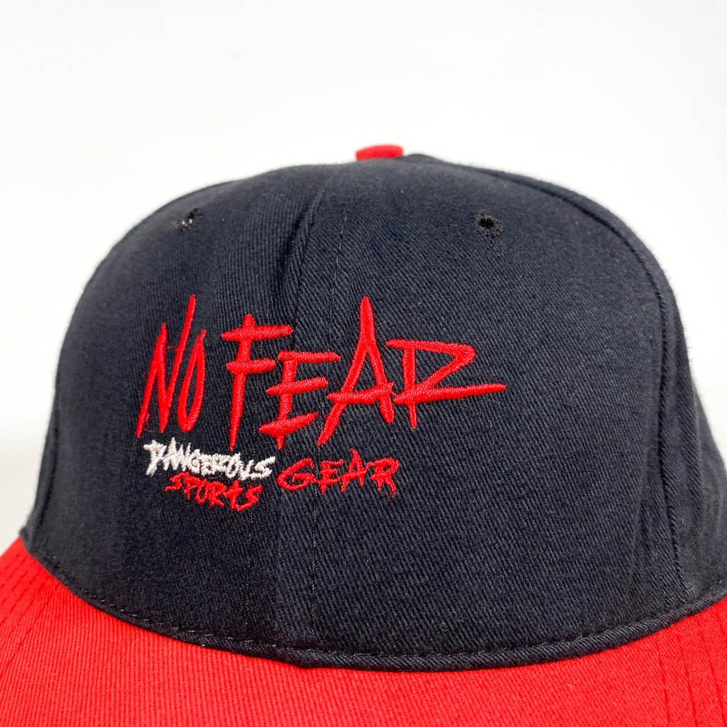 gear fear Vintage 90's No Fear Dangerous Sports Gear Hat – CobbleStore Vintage