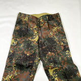 Modern Y2K German Flecktarn Camo Military Cargo Pants