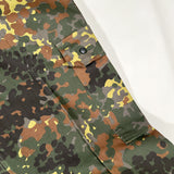Modern Y2K German Flecktarn Camo Military Cargo Pants