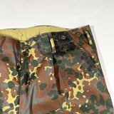 Modern Y2K German Flecktarn Camo Military Cargo Pants