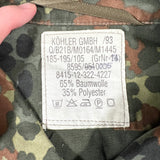 Vintage 1993 German Bundeswehr Flecktarn Field Jacket
