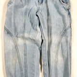 Vintage 80's Academy Relax Wear Denim Jogger Jeans