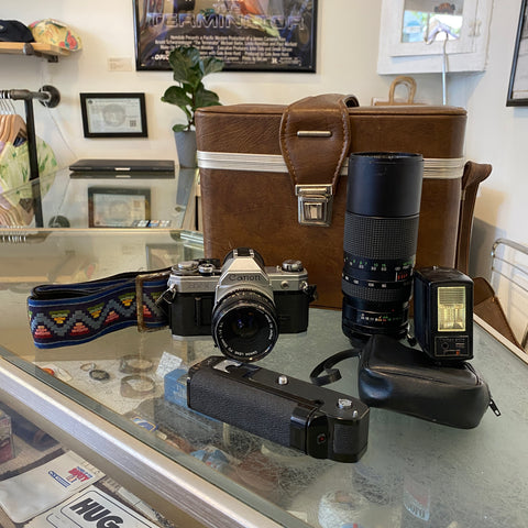 Vintage 1977 Canon AT-1 35mm SLR Camera