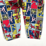 Vintage 1994 Power Rangers Comic Print Fleece Sweatpants