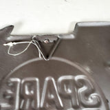 Vintage Style Spare Parts Industries Metal Garage Sign