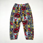 Vintage 1994 Power Rangers Comic Print Fleece Sweatpants