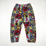 Vintage 1994 Power Rangers Comic Print Fleece Sweatpants